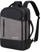 Load image into Gallery viewer, Canway Travel Laptop Backpack, 3-in-1 Large College School Computer Bag with USB Charging Port Fits 15.6 Inch Laptop, Bookbag Casual Hiking Daypack for Women &amp; Men
